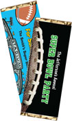 personalized super bowl candy bar wrapper